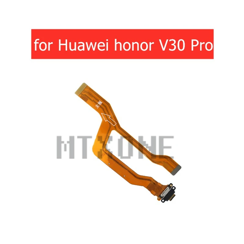 Для Huawei honor V30 Pro USB зарядное устройство разъем гибкий кабель микрофон зарядная док