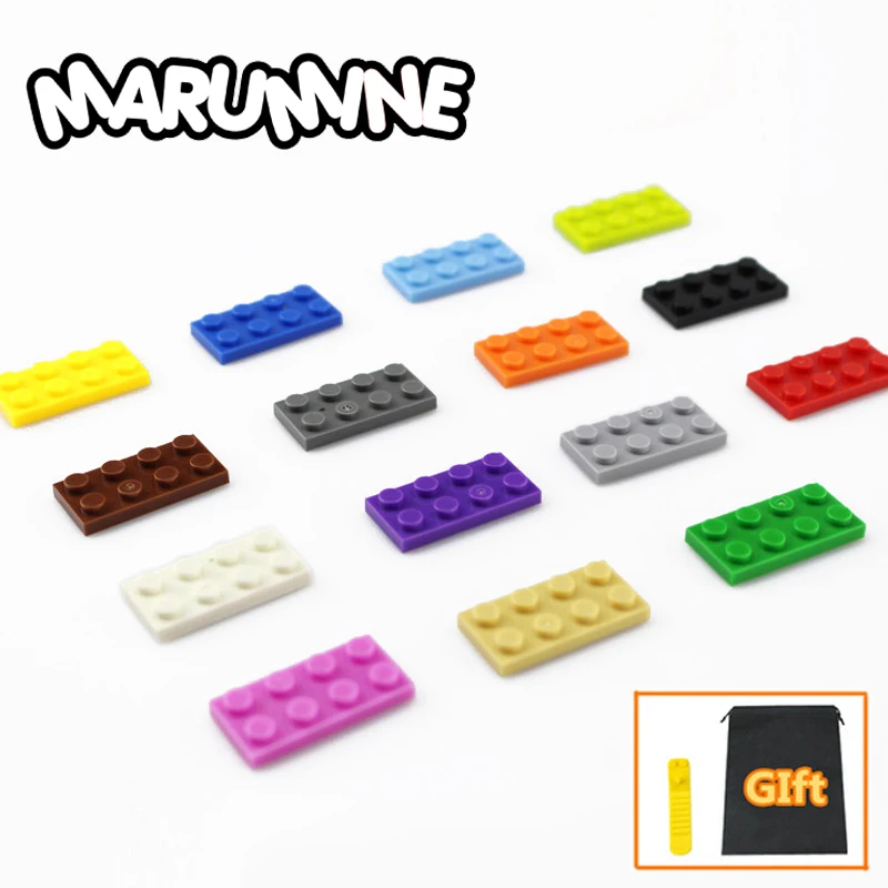 Marumine 2x4 точки опорной плиты 3020 для выведения токсинов 40 шт Строительные блоки