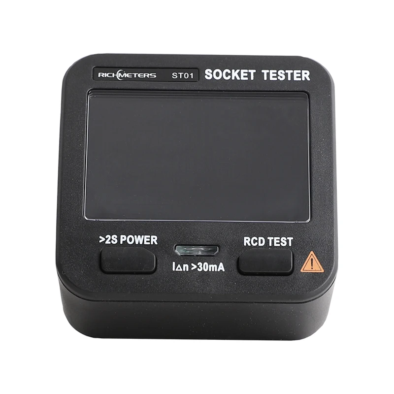 Socket Tester AC Electric Digital Display Plug Voltage Pro EU UK US AU NCV Grounding Circuit Breaker Finders | Инструменты