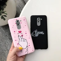 for huawei honor 6x cover case for huawei honor6x soft silicone cute cartoon painted case for huawei honor 6x 6 x bags slim capa