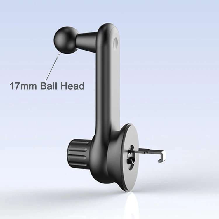 untoom universal car air vent clip mount 17mm ball head for car phone holder stand extension arm air outlets hook clip bracket free global shipping