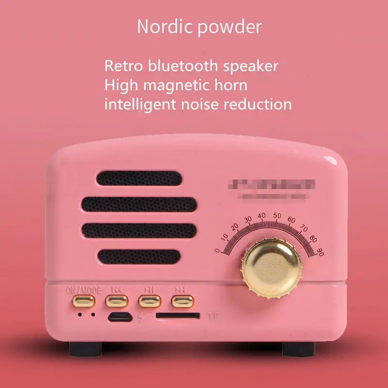 GHH BT01 Bluetooth динамик ретро радио беспроводная карта сильная совместимость легко носить с собой использовать CE1589TS-CE1592TS