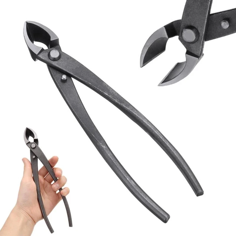 

210mm 8.27 Inch Garden Branch Cutter Forged Steel Round Edge Beginner Scissors Cutter Knife Bonsai Tools