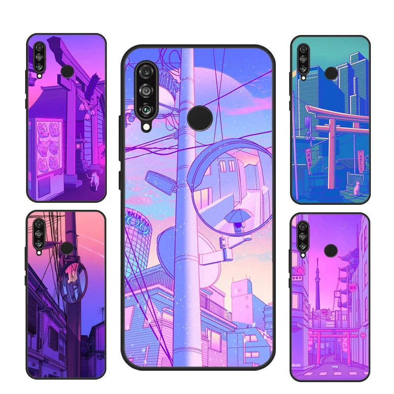 Чехол для Huawei P40 Lite P20 P30 Pro Mate 20 Nova 5T P Smart 2019 Honor 50 8X 9X 10i | Мобильные телефоны и