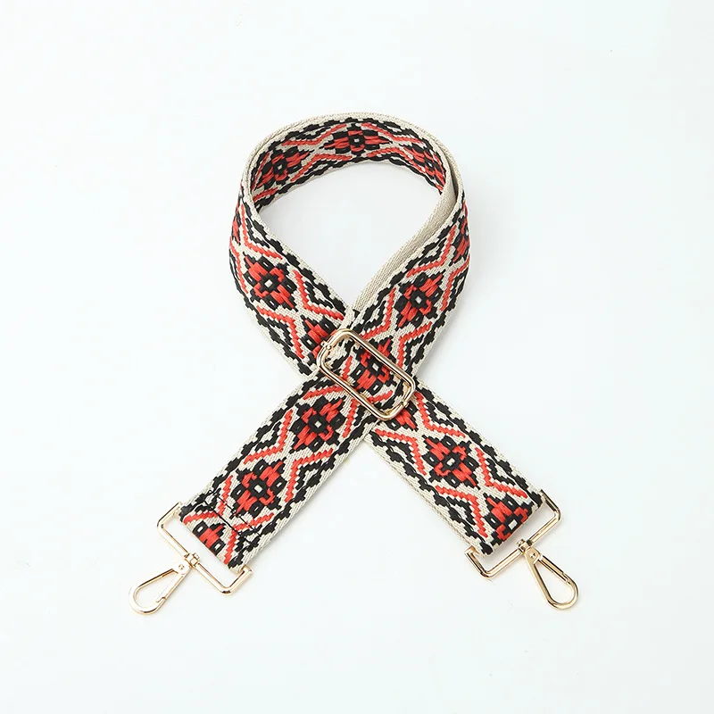 New  Womens  Wide 5.0Cm Bag Accessories Shoulder Messenger Crossbody Replacement  Partially Adjustable Belt Bag