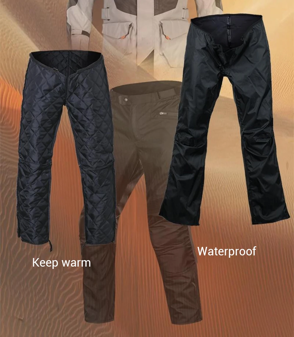 LYSCHY Waterproof Motorcycle Pants Winter Men Motorbike Riding Chaqueta Moto Protective Gear Armor | Автомобили и мотоциклы