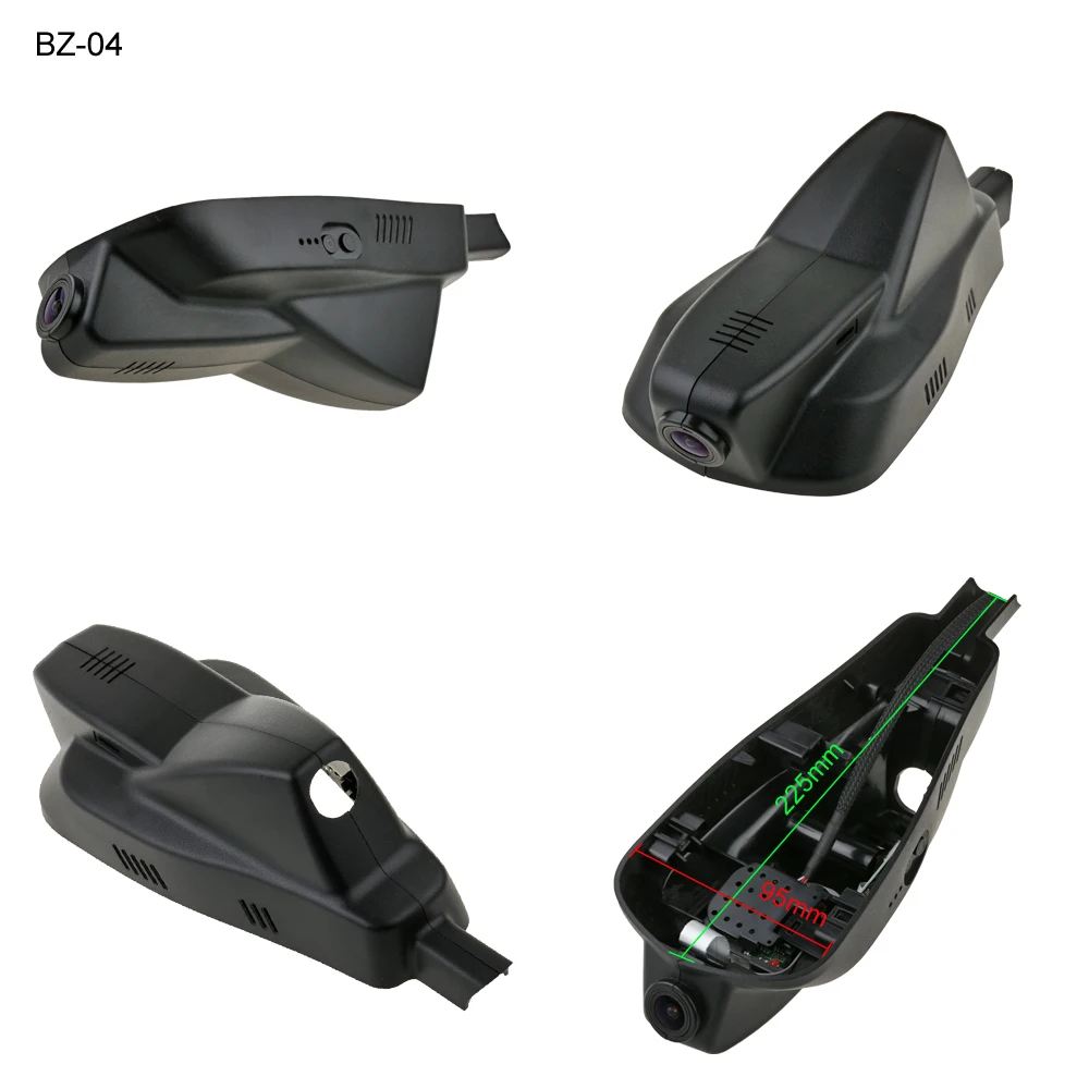 SINOSMART Novatek 96672 Автомобильная Wifi DVR камера для Peugeot 308 408 3008 4008 5008 Управление по