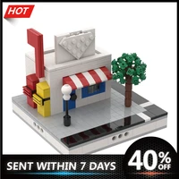 street view post office for a modular city building blocks bricks constructor toys for kids christmas gifts