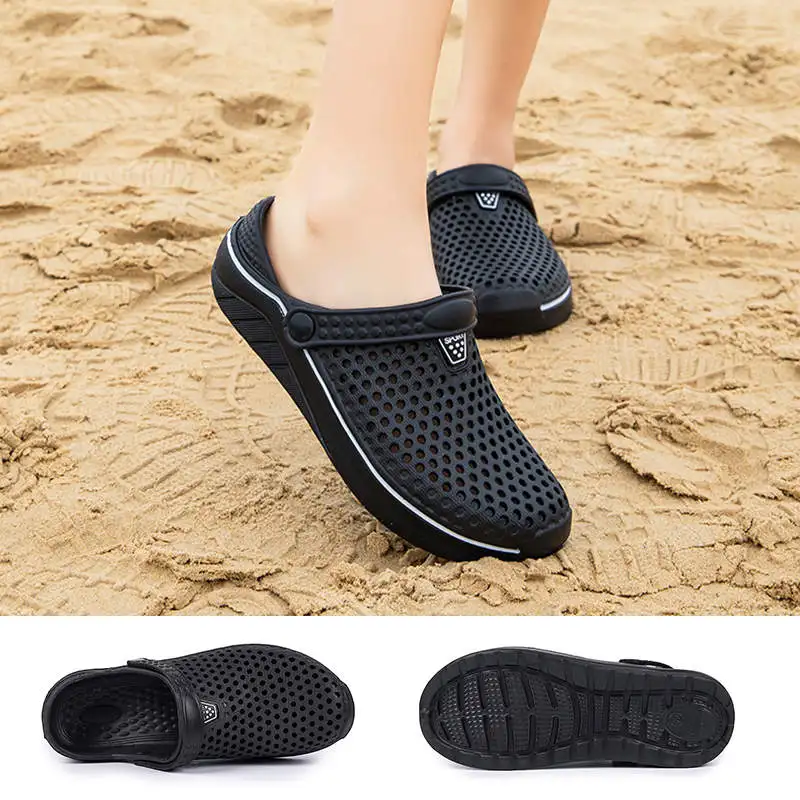 

Sandals Women Summer House Slippers Men's Leather Flip Flops Luxury Sandals Women's Sabot Shoes tennis Clogs Fitness Comfort