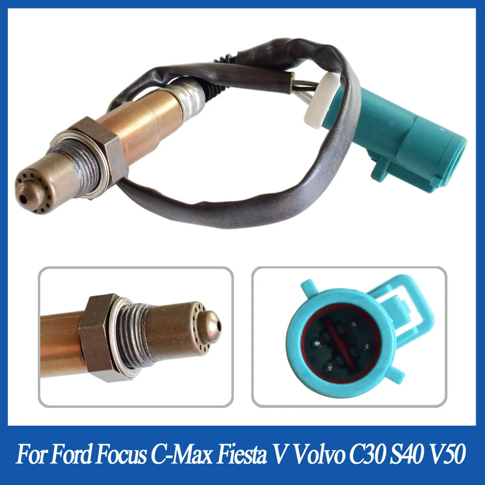 4 wire Air Fuel Ratio 02 Sensor 3M51-9F472-AB 3M519F472AB 3M51 9F472 AB For Volvo S40 V50 C30 Ford Focus C-Max Fiesta V | Автомобили и