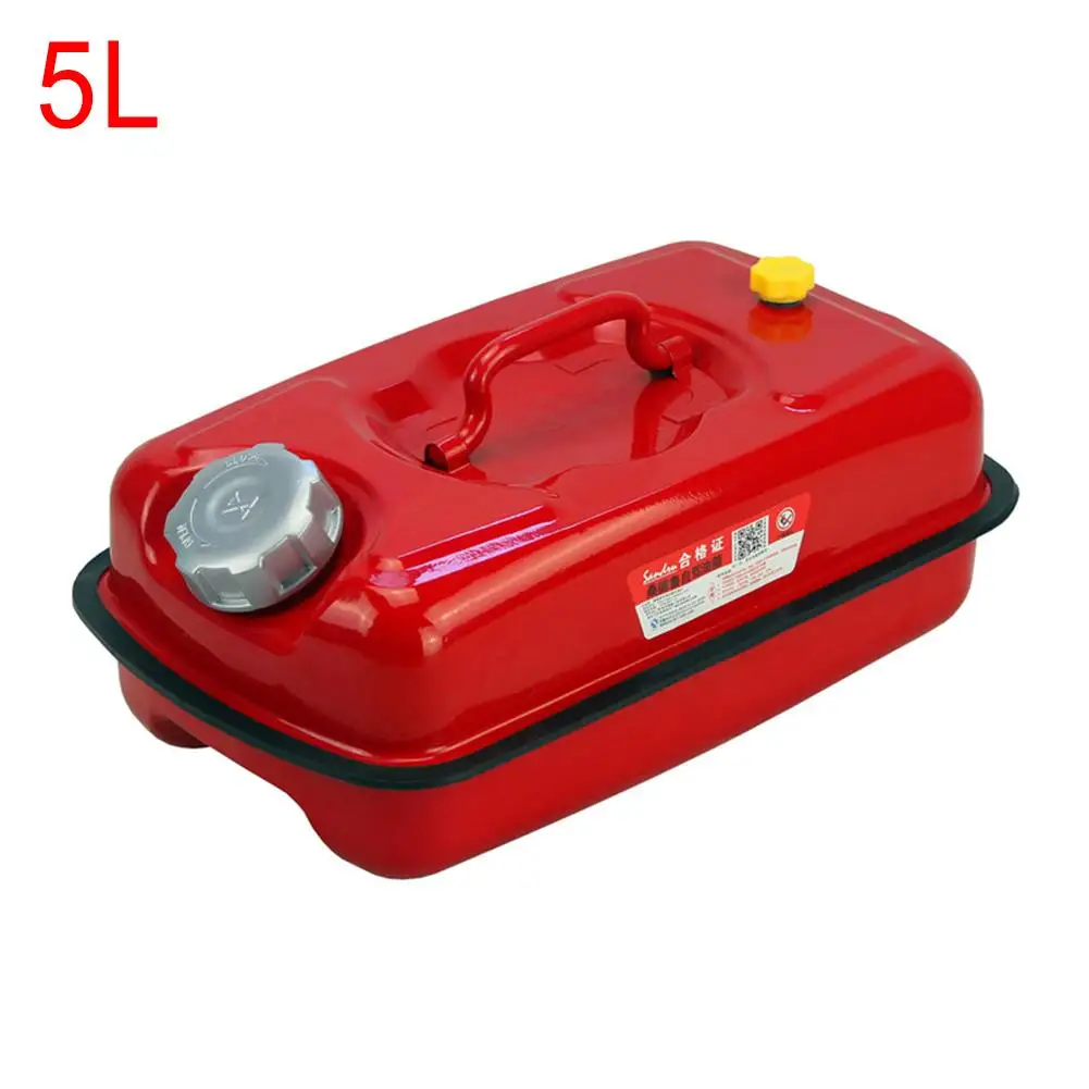 Портативный автомобильный Железный топливный бак 5 л/10 л/20 л банки для бензина