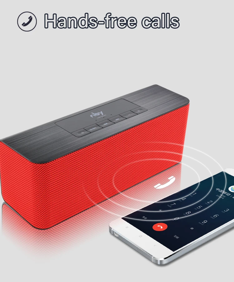 Nby 5540 беспроводной портативный Bluetooth динамик fm-радио сабвуфер громкий динамик 3D стерео Бумбокс компьютер бас двойной динамик s TWS