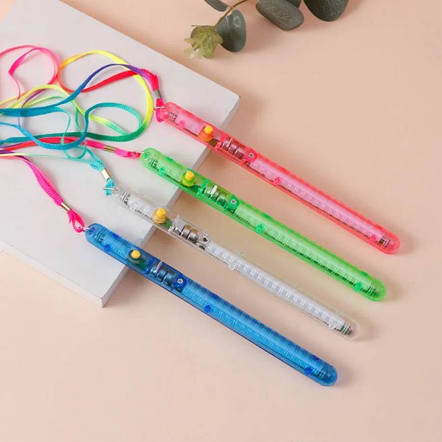 Большая прозрачная Флэшка цветная флуоресцентная палочка водная волна и веревка