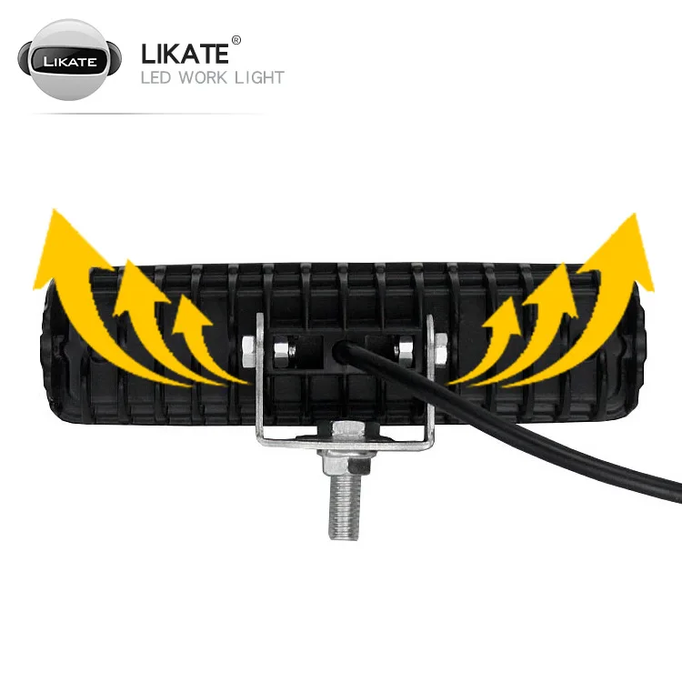 Фара противотуманная 6 дюймов 18 Вт Автомобильный светодиодный рабочий