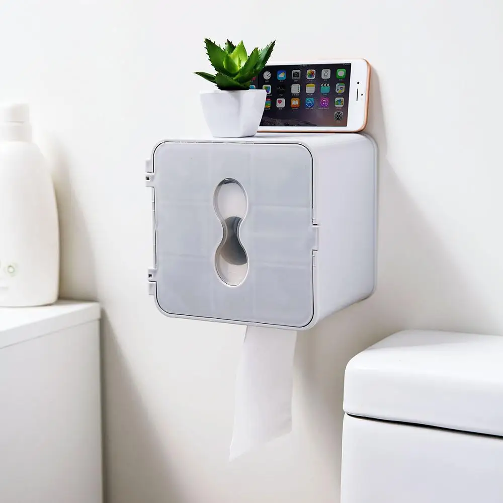 Ванная комната бесплатно пробивая Туалет держатель лотка для бумаг настенный
