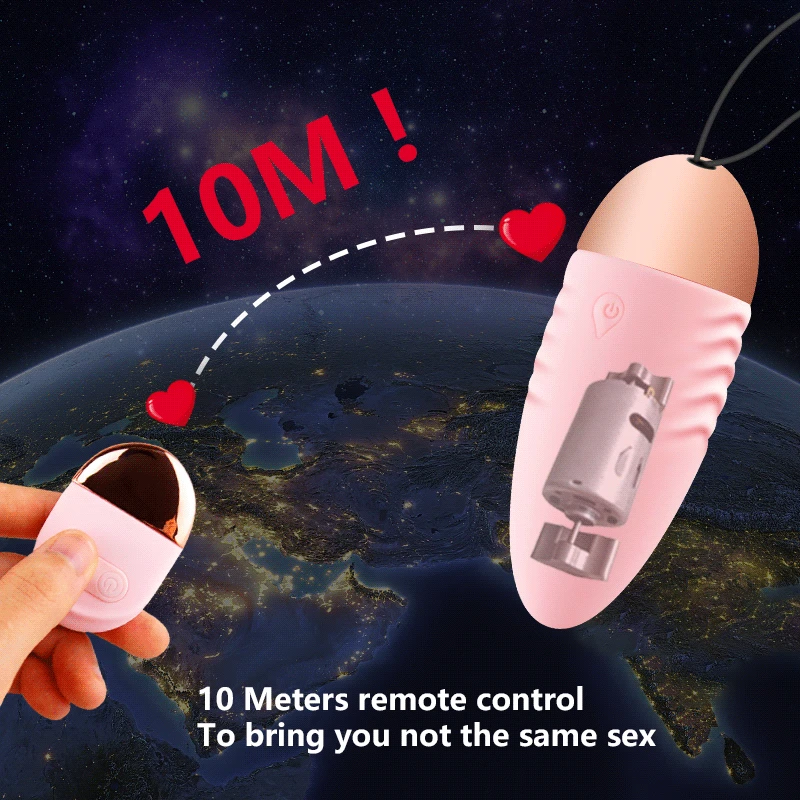 Женские вибраторы с беспроводным пультом дистанционного управления тихие яйца