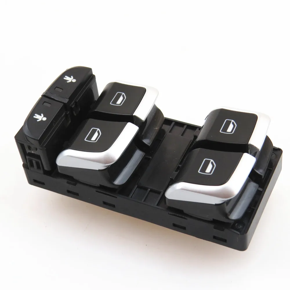 FHAWKEYEQ хром драйвер главный выключатель питания пассажира Стекло лифт для RSQ3 A6 S6 A7