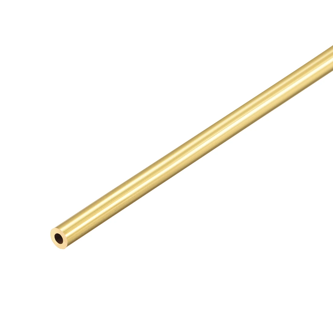 

uxcell Brass Round Tube 300mm Length 4mm OD 1mm Wall Thickness Seamless Straight Pipe Tubing