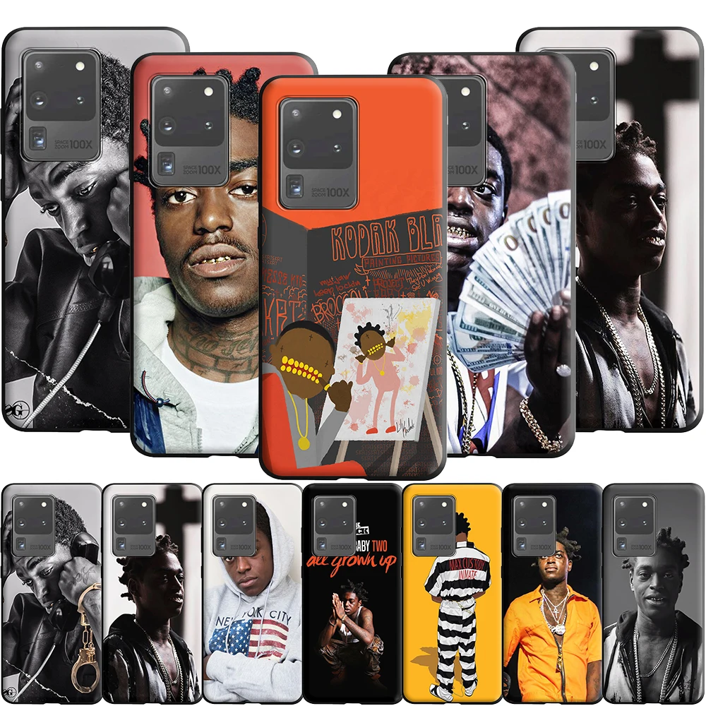Черный силиконовый чехол Kodak для Samsung Galaxy Note 20 10 9 8 S20 Fe S10 S10E S9 S8 Plus Ultra Lite S7