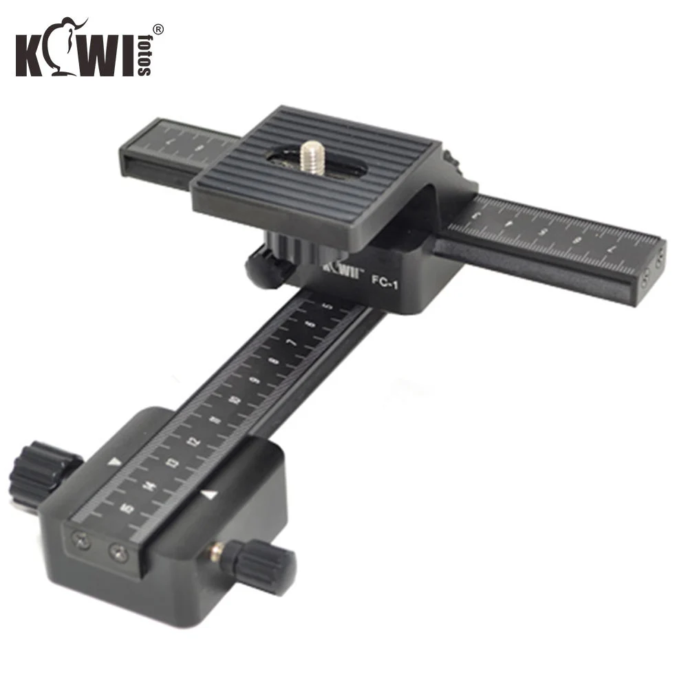 KIWIFOTOS 4-полосный слайдер для макросъемки камер CANON/NIKON/SONY/PENTAX DSLR | Электроника