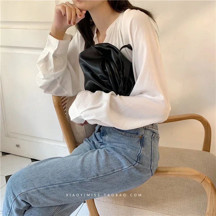 Для женщин простой пельмени сумка дизайнера; стиль ретро; Приятная для Fashion Cloud/женские сумки через плечо сумка на плечо женская сумочка клатч