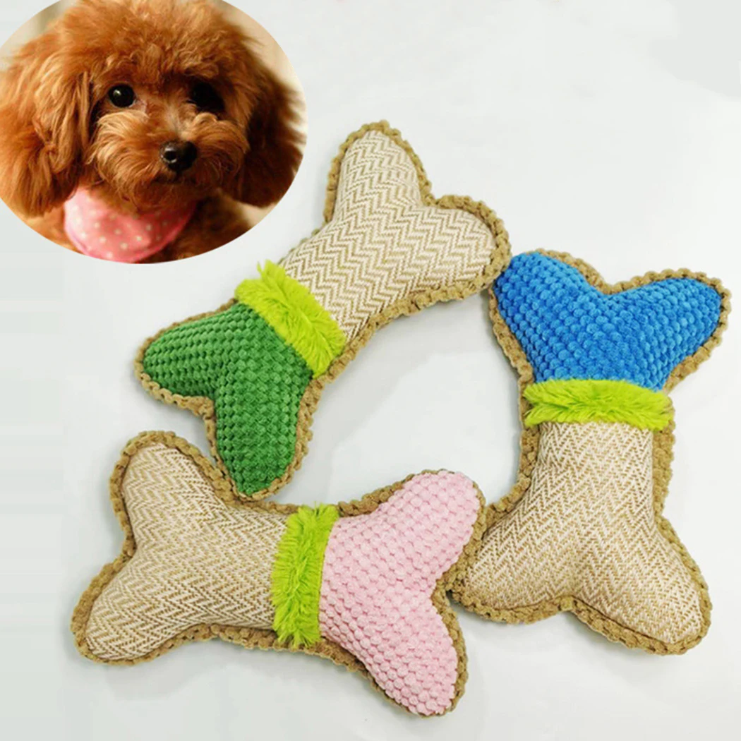 

1 шт., игрушка для жевания животных, креативная, в форме кости, Интерактивная игрушка для животных, пищащая игрушка для собак, игрушка для уку...