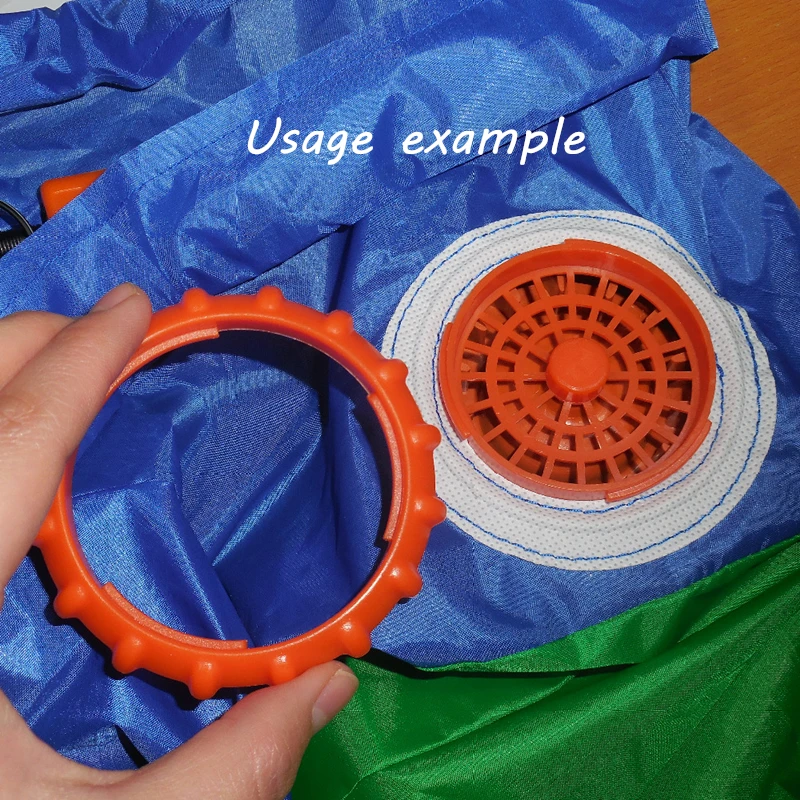 Маленький вентилятор с держателем батареи USB для надувного костюма | Инструменты