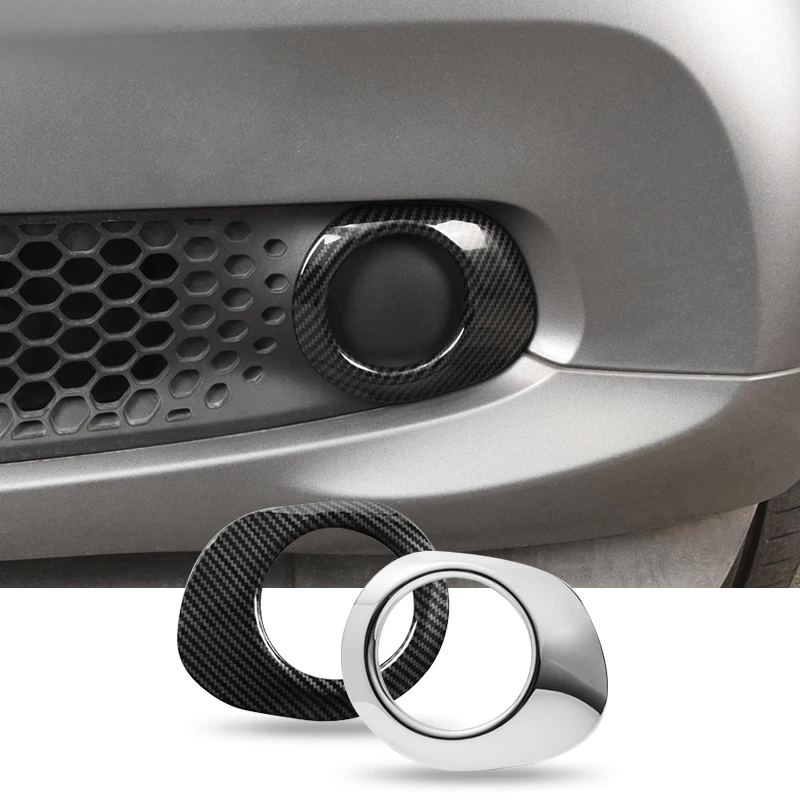 

Car Front Fog Light Decorative Cover Outer Lamp Protective Shell For Mercedes Smart 453 Fortwo Exterior Modification Accessories