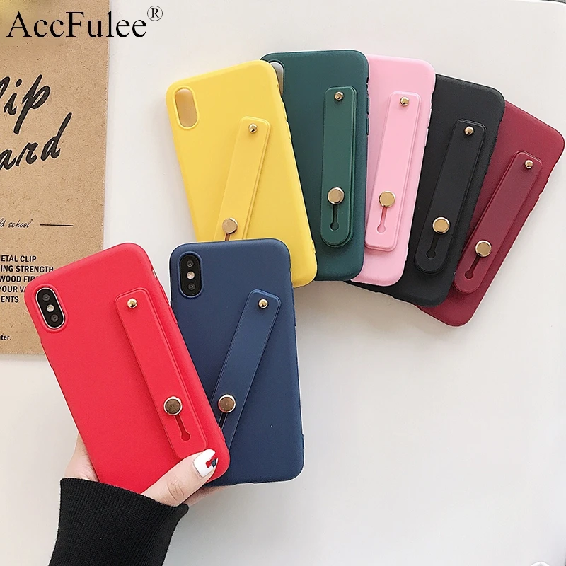 Чехол с ремешком на запястье для Motorola Moto G9 G8 G7 Power G6 Plus G5S G5 E5 Play E4|Бамперы| |