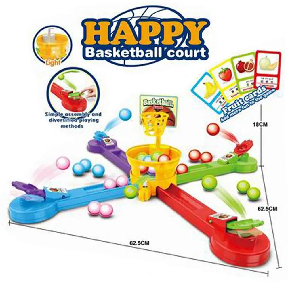 

Children Interactive Frog Finger Bouncing Basketball Desktop Board Game Gift Toy