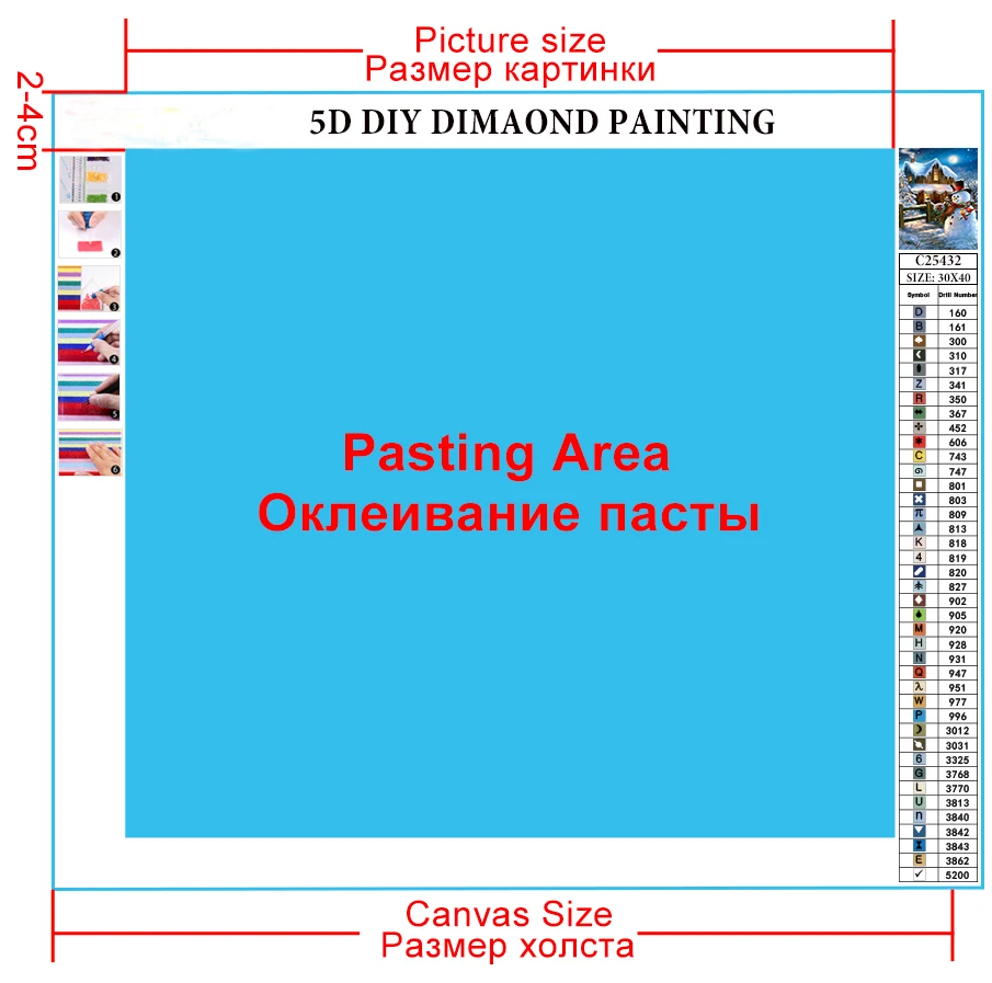Алмазная 5D картина сделай сам мультяшная панда алмазная вышивка крестиком