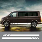 Наклейки на дверь автомобиля 2 шт., виниловые наклейки для Volkswagen VW Transporter T4 T5 T6 Caravelle Multivan Camper Van