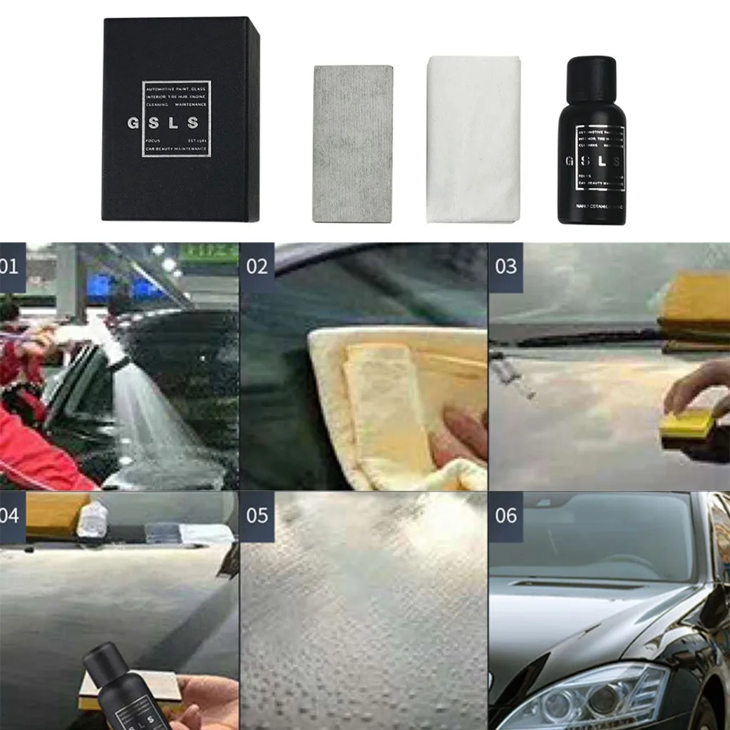 9H Ceramic Car Coating Liquid Glass Waterproof Nano Paint Care Anti-scratch Super Hydrophobic | Автомобили и мотоциклы