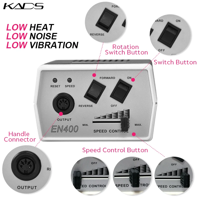 Машинка для аппаратного маникюра 35 Вт 35000 об./мин.|Принадлежности дизайна ногтей| |