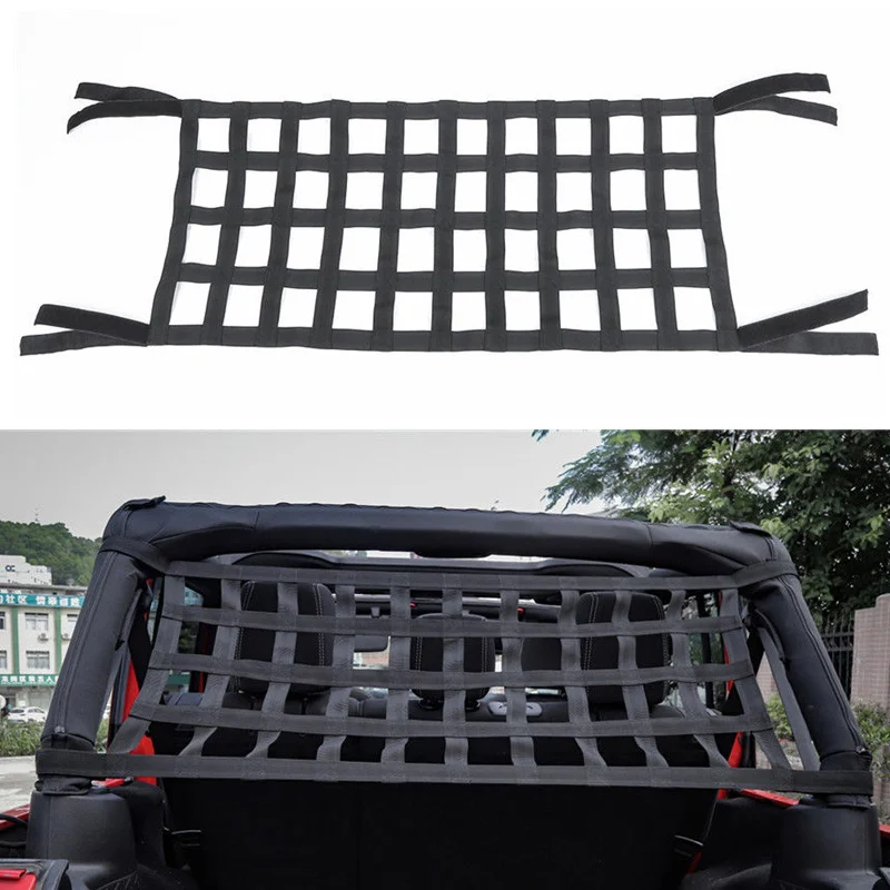 Тяжелый Грузовой гамак с мягким покрытием на крыше для Jeep Wrangler JK 07 18 B99|Люк в