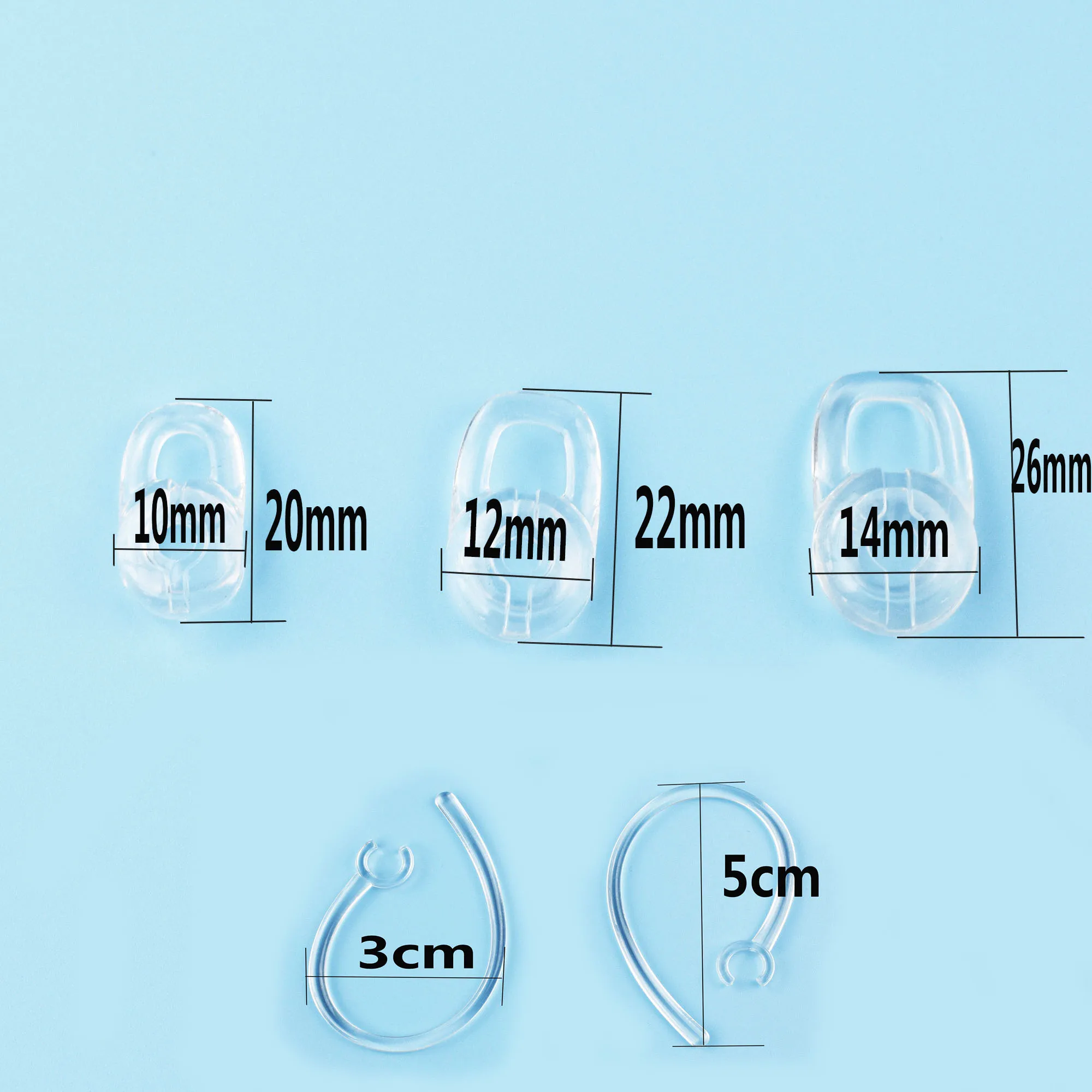 Комплект из 6 SML наушников 2 шт. крючки для Plantronics Voyager Edge беспроводная Bluetooth