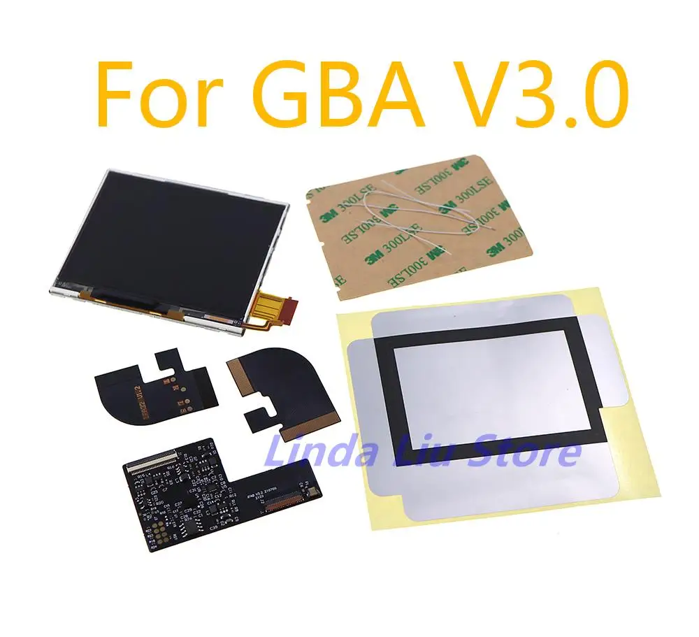 

1set IPS V3.0 High brightness lcd screen backlight screen for Gameboy Advance GBA RETRO PIXEL point to point lcd display screen