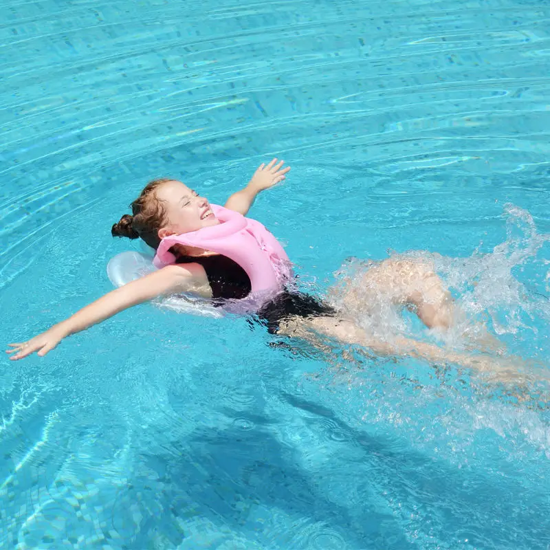 1 шт. газ купальный костюм из ПВХ с рисунком и нашивкой в виде ангельских крыльев