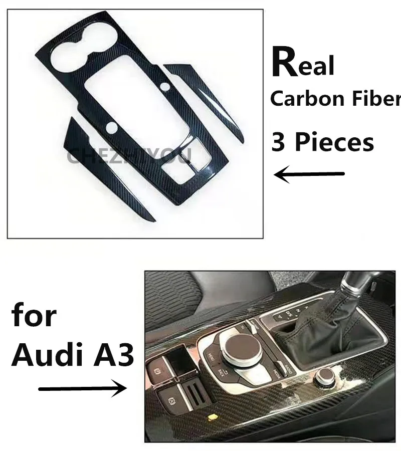 Внутренние молдинги из натурального углеродного волокна декоративная наклейка