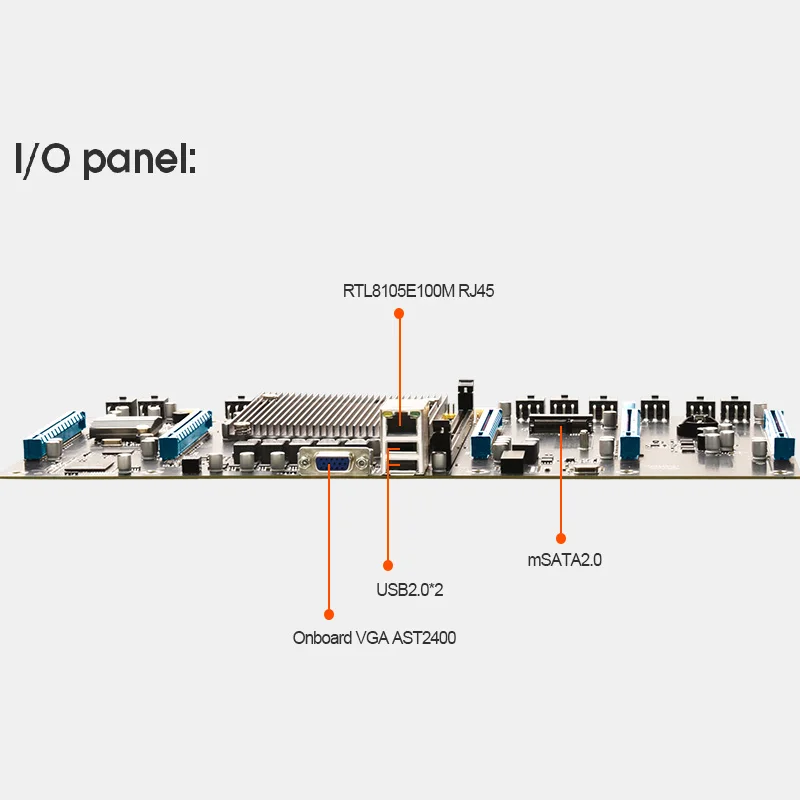 Набор материнской платы для майнинга 5 ГП поддержка 3060 графическая карта с ЦП 8 ГБ