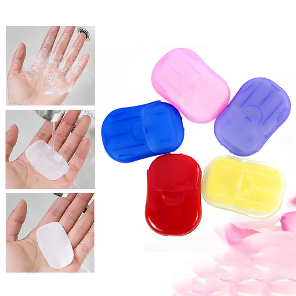 1 коробка Портативный удобного мытья ручной банное полотенце для Путешествия