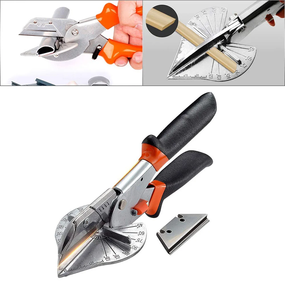 

Trunking Scissors Orange Durable Clear Scale Steel Blade Wire Duct Cutter Cutting Trim Cutter Angle Wire Cutter Shears Slot