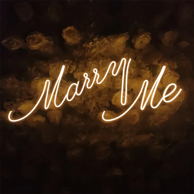 Неоновая вывессветильник Merry Me Свадебный декор на заказ украшение для помолвки