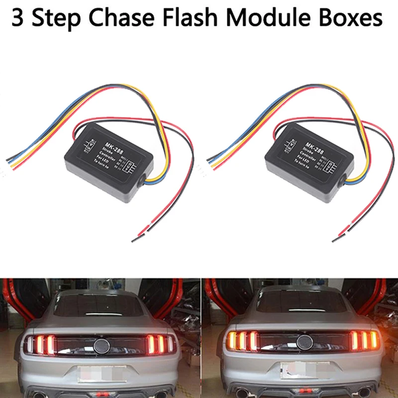 

The Module Box 3-step Sequence Turn Signal Lamp Is Used To Convert The Standard Intermittent Action Of The Front And Rear Turn