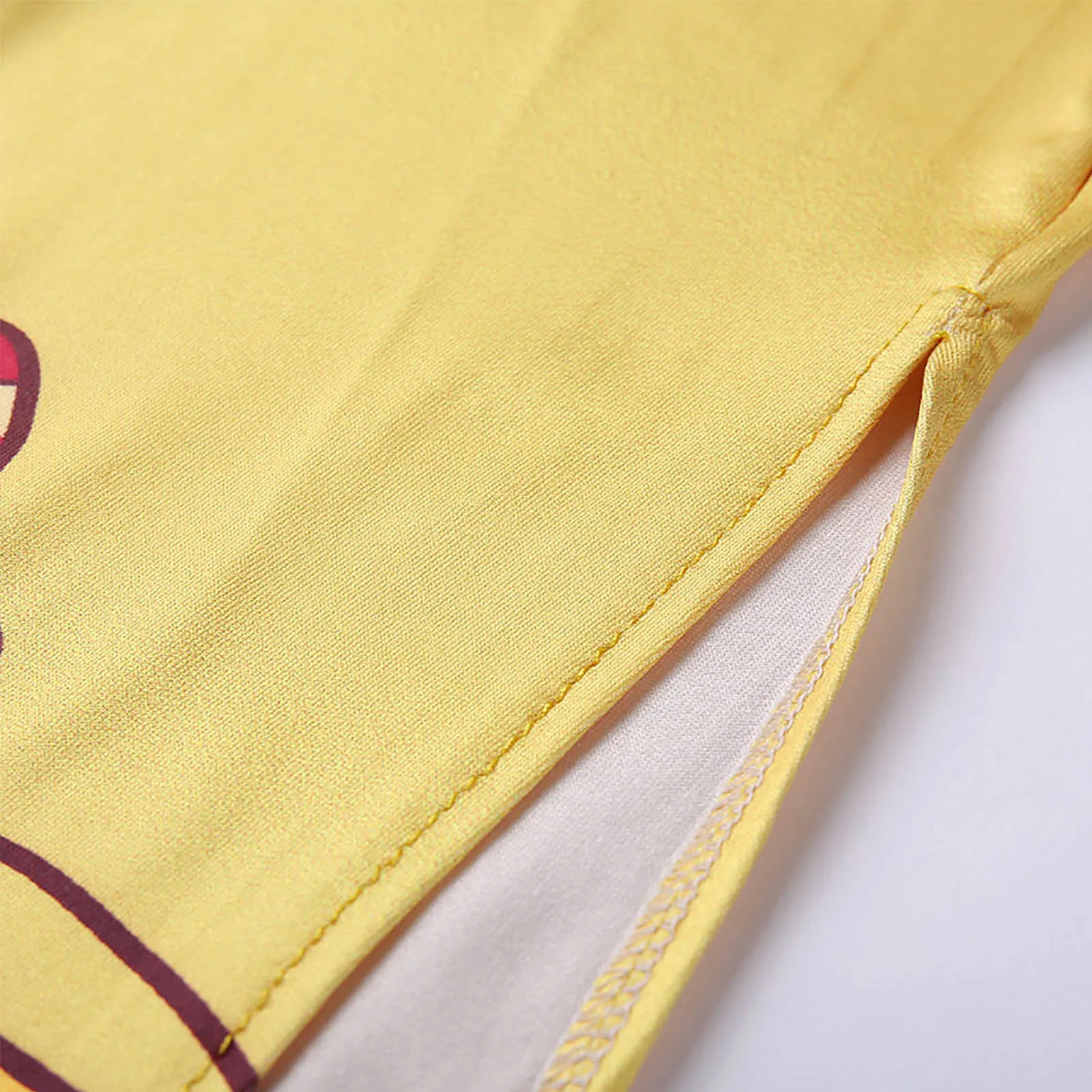 

Summer Women's Fashion Polyester Round Neck Butterfly Print Short Sleeve Casual Split Long Dress O-Neck Butterfly Print Short 02