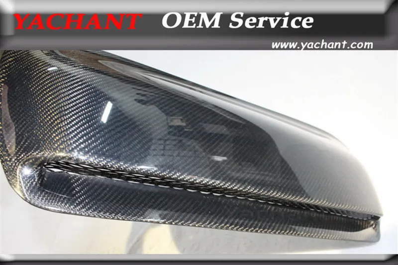 Автомобильный Стайлинг автомобильные аксессуары углеродное волокно Передняя