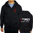 Мужские черные толстовки celica в стиле ретро gen gt4 7 st205 vvti gt, весна-осень, на молнии, sbz6341