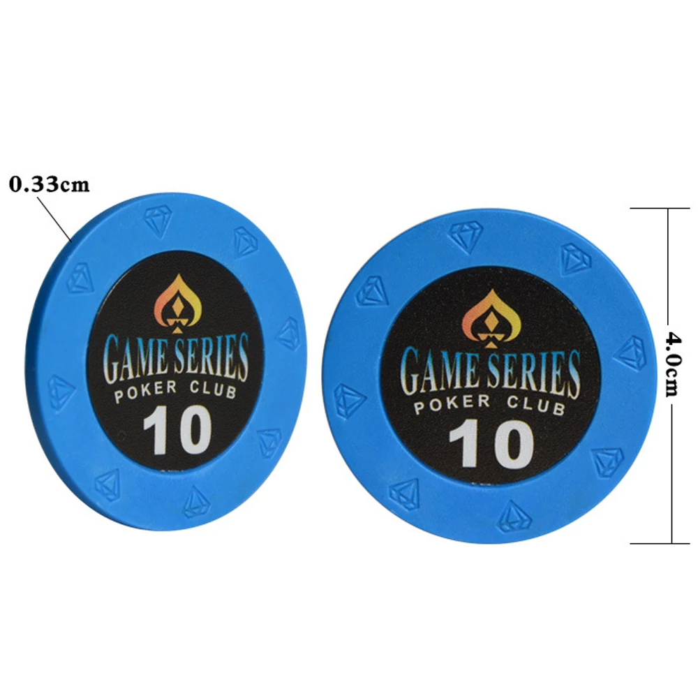 

of Table Game Chips Tokens Casino Poker Games Baccarat Counting Accessories Dice Entertainment Chips Toys Chess Clay 25 Pieces