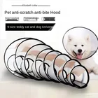 Защитный чехол для домашних животных с кольцом-Элизабет, защитный чехол для груминга кошек и собак, ошейник для домашних животных с кольцом против укусов