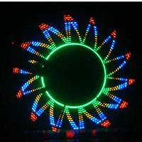 fashion colorful knight bike wheel spoke signal light for bicycle accessory 1pcs